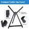 Aluminum 15" to 21" Tabletop Easel Display, Black Tripod with Rubber Feet, Holds Canvas, Paintings, Books, Photos, Signs